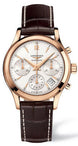Longines Watch Column Wheel Chronograph Mens L2.742.8.76.2