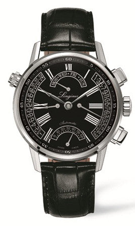 Longines Watch Heritage Retrograde Mens L4.797.4.51.2