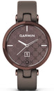 Garmin Watch Lily Dark Bronze Paloma Case and Italian Leather Band D