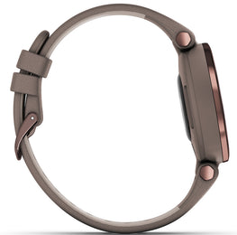 Garmin Watch Lily Dark Bronze Paloma Case and Italian Leather Band D