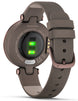Garmin Watch Lily Dark Bronze Paloma Case and Italian Leather Band D