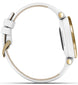 Garmin Watch Lily Light Gold White Case and Italian Leather Band