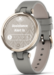 Garmin Watch Lily Cream Gold Case And Italian Leather Band 010-02384-B2