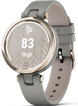 Garmin Watch Lily Cream Gold Case And Italian Leather Band D