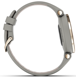 Garmin Watch Lily Cream Gold Case And Italian Leather Band D