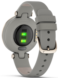 Garmin Watch Lily Cream Gold Case And Italian Leather Band D