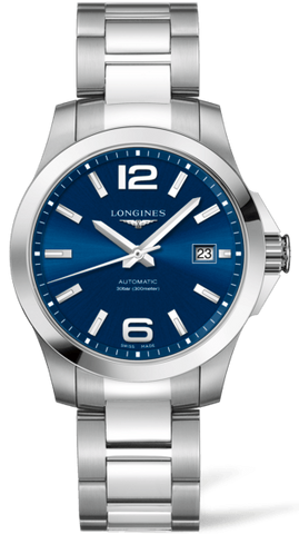 Longines Watch Conquest Mens L3.776.4.99.6
