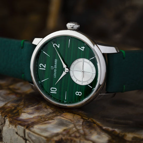 Louis Erard Excellence Petite Seconde Malachite Limited Edition Watch