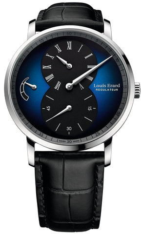 Louis Erard Watch Excellence Regulator Blue Fume 54230AG55.BDC02