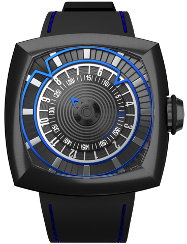 Lytt Labs Watch Blue Gunmetal