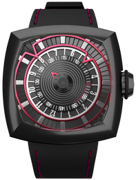 Lytt Labs Watch Red Gunmetal Steel