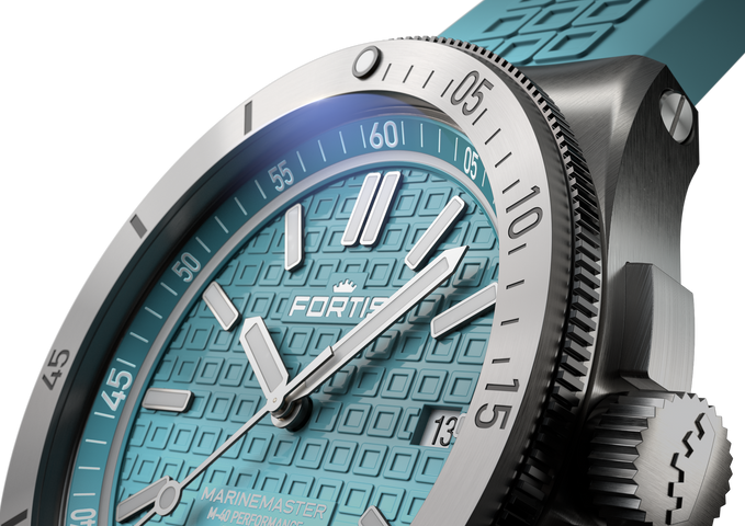 Fortis Marinemaster M-40 Serenity Blue Watch