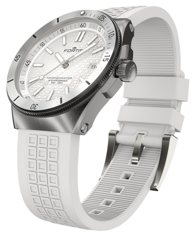 Fortis Marinemaster M-40 Snow White Watch