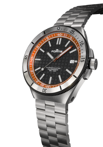 Fortis Marinemaster M-44 Amber Orange Watch