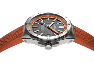 Fortis Marinemaster M-44 Amber Orange Watch
