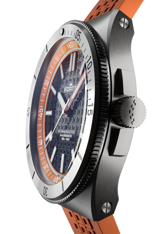 Fortis Marinemaster M-44 Amber Orange Watch