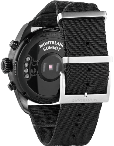 Montblanc Watch Summit 2 Black Steel Smartwatch