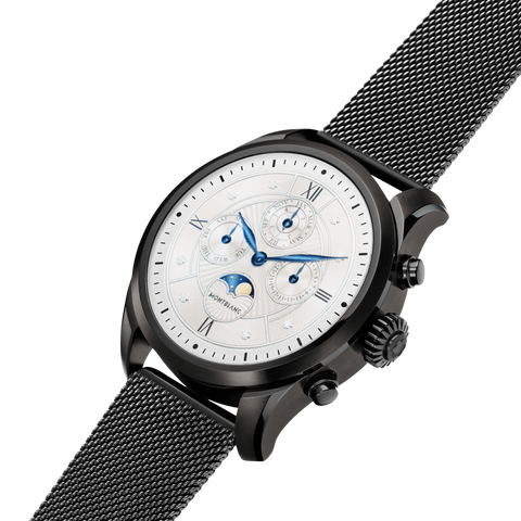 Montblanc Watch Summit 2 Black Steel Mesh Smartwatch D