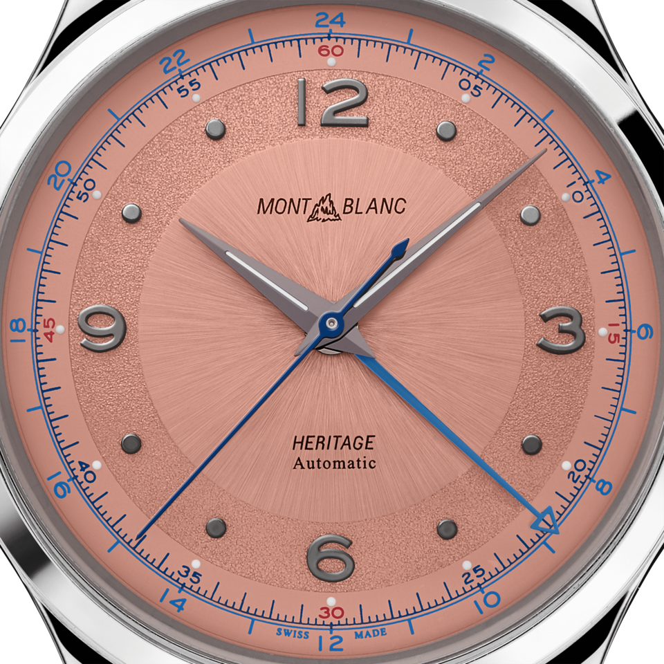 Montblanc Watch Heritage GMT 119950 Watch Jura Watches