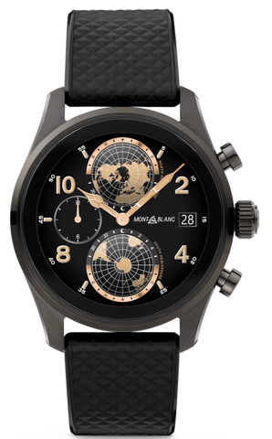 Montblanc Watch Summit 3 Black Titanium Smartwatch MB129267.