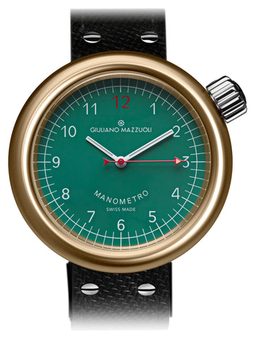 Giuliano Mazzuoli Watch Manometro Bronze Green MNBZ04.