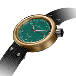 Giuliano Mazzuoli Manometro Bronze Green Watch