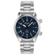 Bremont Watch MBII Custom Stainless Steel Blue Dial with Jet Barrel & Open Case Back