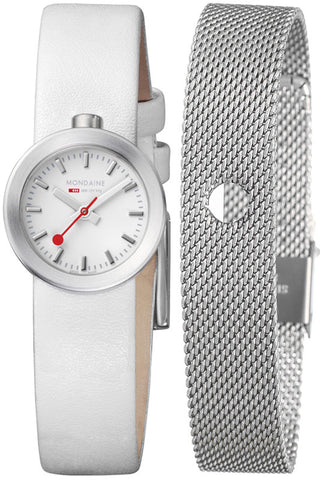 Mondaine Watch Aura White A666.30324.16SBA.A