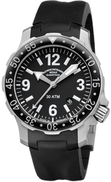 Muehle Glashuette Watch Marinus SS Black Bezel M1-28-43-KB