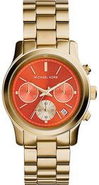 Michael Kors Watch Runway Chronograph Orange MK6162