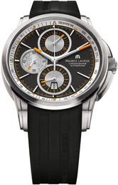Maurice Lacroix Pontos Chrono 3 Counters D PT6188-TT031-330 RUBBER