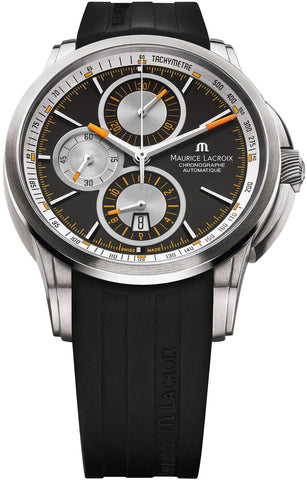 Maurice Lacroix Pontos Chrono 3 Counters D PT6188-TT031-330 RUBBER