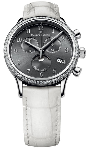 Maurice Lacroix Watch Les Classiques Ladies Moonphase Chrono LC1087-SD501-820