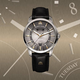 Maurice Lacroix Watch Pontos Day Date Mens