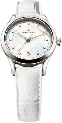 Maurice Lacroix Watch Les Classiques Round Ladies Date LC1026-SS001-170