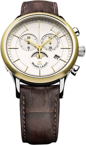 Maurice Lacroix Les Classiques Round Gents Moonphase Chrono D LC1148-PVY11-130