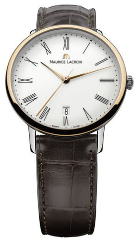 Maurice Lacroix Watch Les Classiques Round Gents Date Tradition LC6067-PS101-110