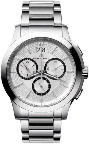 Maurice Lacroix Miros Round Quartz Chrono D MI1077-SS002-130