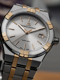 Maurice Lacroix Aikon Quartz Silver Watch