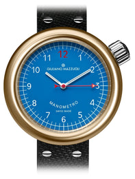 Giuliano Mazzuoli Watch Manometro Bronze Blue MNBZ03.