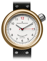Giuliano Mazzuoli Watch Manometro Bronze White MNBZ05.