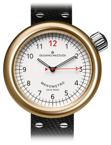 Giuliano Mazzuoli Watch Manometro Bronze White MNBZ05.