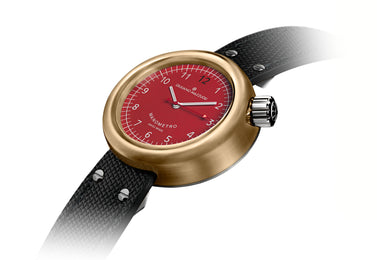 Giuliano Mazzuoli Manometro Bronze Red Watch