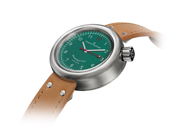 Giuliano Mazzuoli Manometro Brushed Green Watch