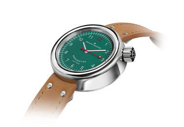 Giuliano Mazzuoli Manometro Polished Green Watch