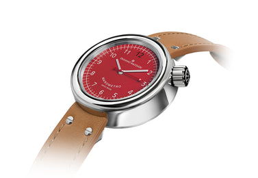 Giuliano Mazzuoli Manometro Polished Red Watch