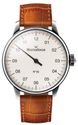 MeisterSinger Watch N. 01 AM3301 Croco Print Cognac