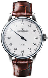 MeisterSinger N. 01 D BM3301 Croco Print Brown