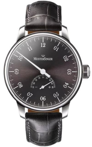 MeisterSinger Unomatik UM207 Croco Print Black