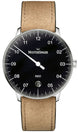 MeisterSinger Watch NEO NE902N Suede Cognac